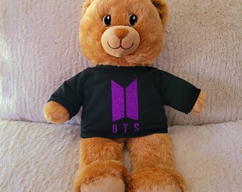 Bts Inspired Shirt for Stuffed Bear - Etsy