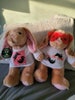 harry styles love on tour inspired bunny tee for stuffed bear 