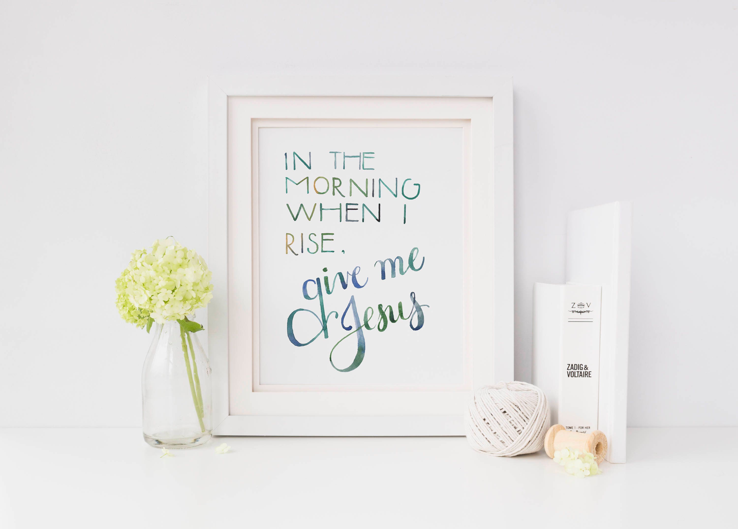 Give Me Jesus - Printable PDF Art - Hymn Lyrics - in the Morning When I ...