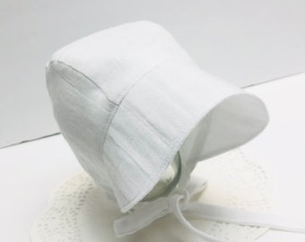 Pilot Cap - Garden cap - Unisex - Gender neutral. Baby bonnet . Sun bonnet .