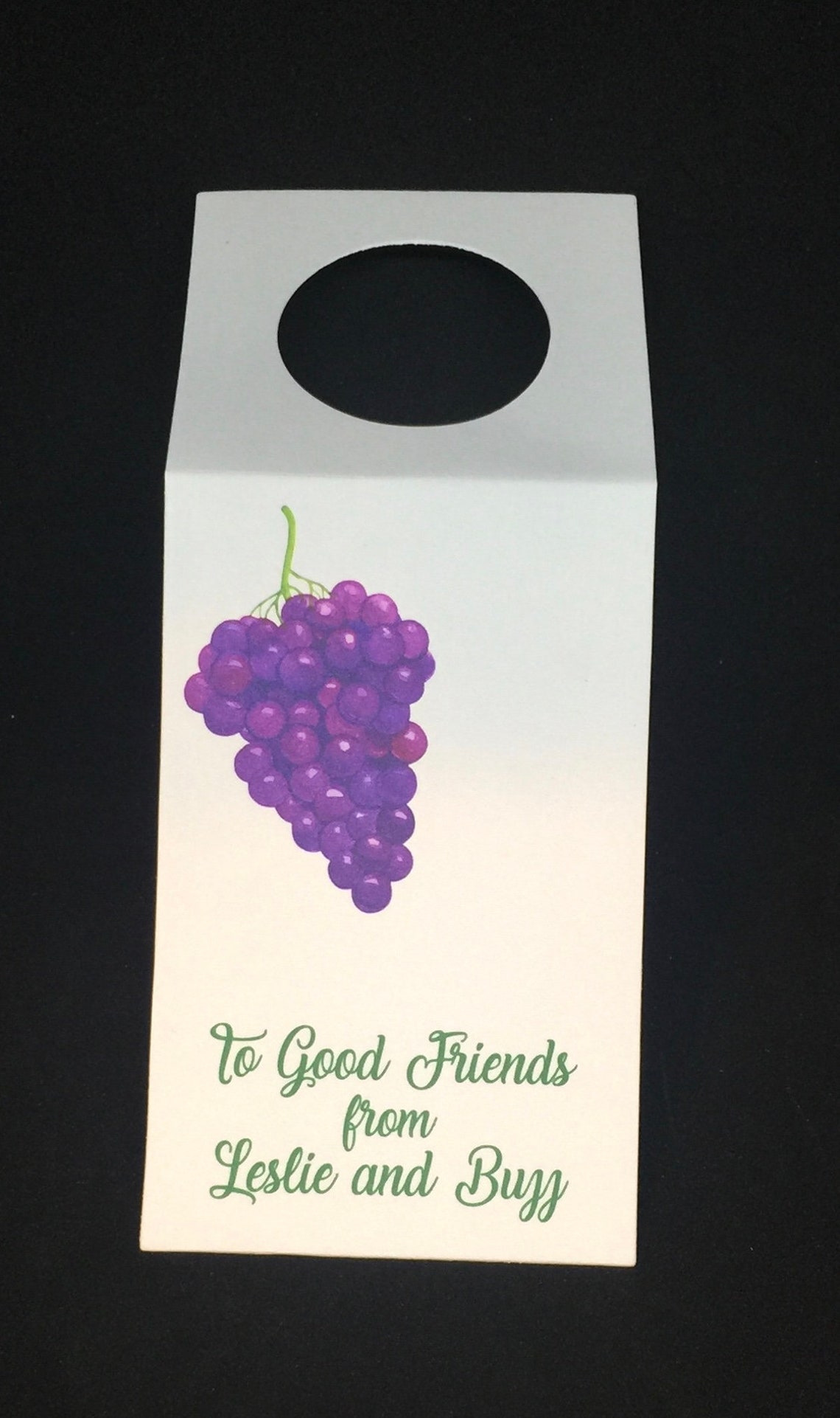 Personalized wine gift tags.Custom wine tags.Gift for the wine Etsy