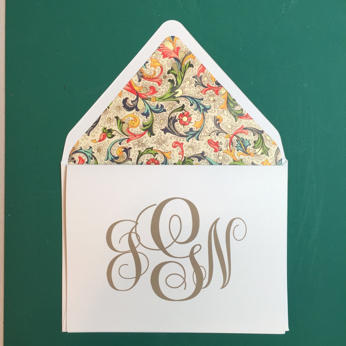 Handmade custom stationery.Personalized stationery.Monogrammed | Etsy