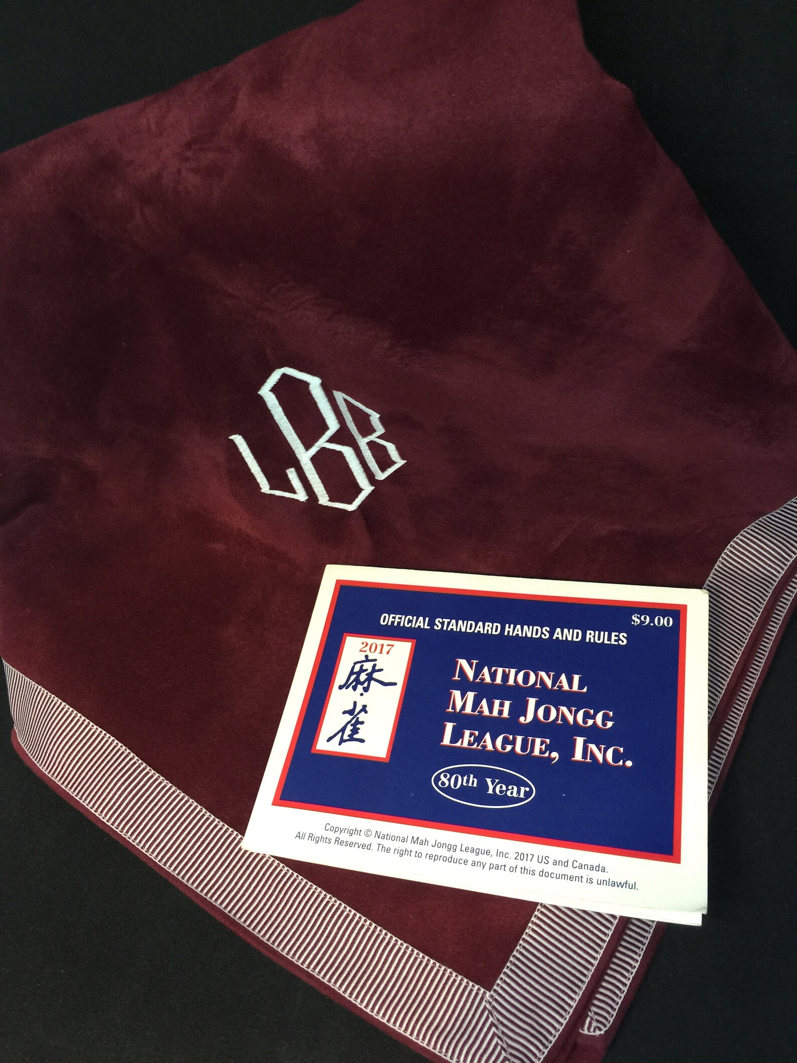 Mahjong Table Covers.game Table Covers.mahjongg Gifts.suede Etsy