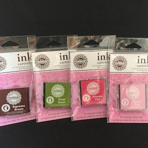 Three Designing Women stamp inserts..Three Designing Women ink pads.Three Designing Women ink inserts