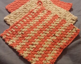 Cheerful Crocheted Dishcloths