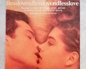 Endless Love by Lionel Ritchie, sheet music, Diana Ross, from movie w Brooke Shields Martin Hewitt, 1981 Polygram Pictures, romantic songs