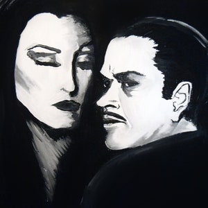 Gomez and Morticia Print