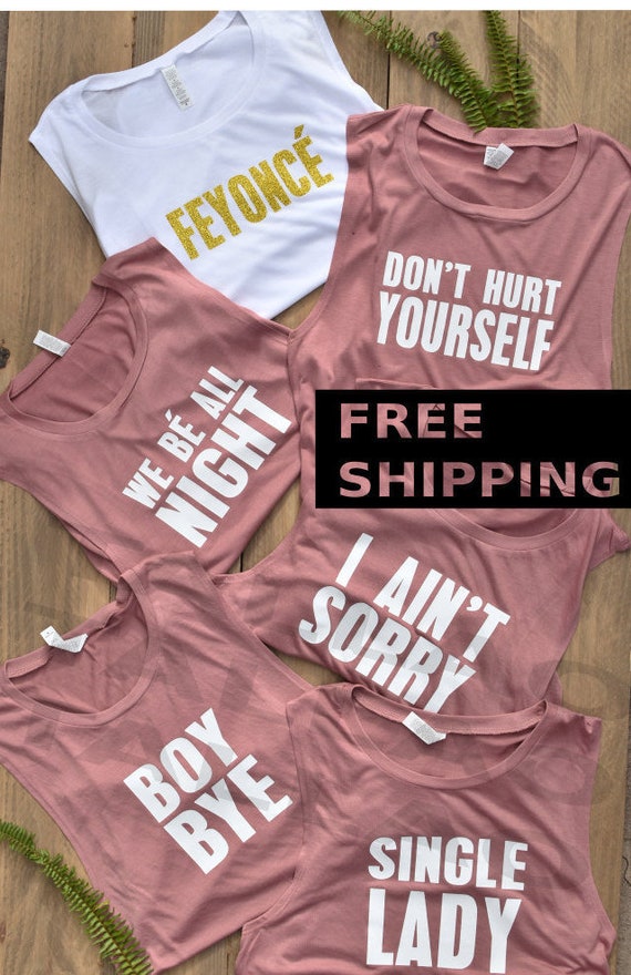 beyonce bridesmaid shirts