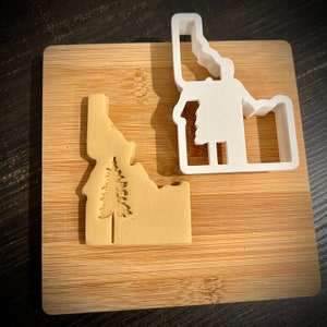 IDAHO State Cookie Cutter, Idaho Fondant Cutter