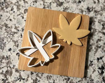 MARIJUANA LEAF Cookie Cutter / Fondant Cutter