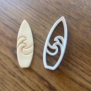 SURF BOARD Cookie Cutter, Fondant Cutter
