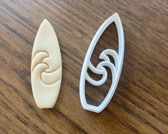 SURF BOARD Cookie Cutter, Fondant Cutter