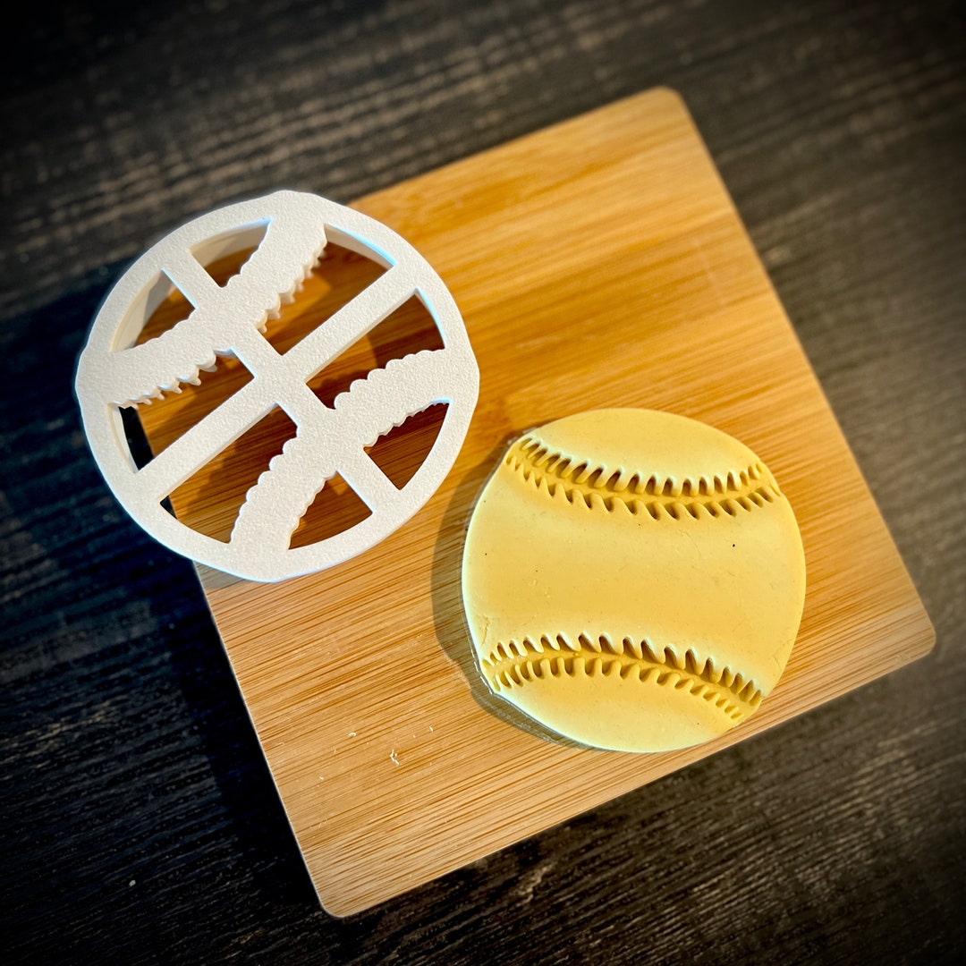 BASEBALL Cookie Cutter / Fondant Cutter Etsy