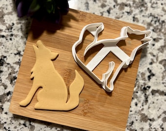 COYOTE Cookie Cutter / Fondant Cutter