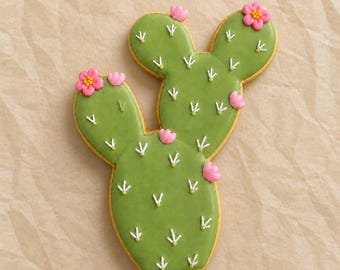 PRICKLY PEAR CACTUS Cookie Cutter / Fondant Cutter