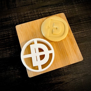 DOGECOIN COOKIE CUTTER, Fondant Cutter