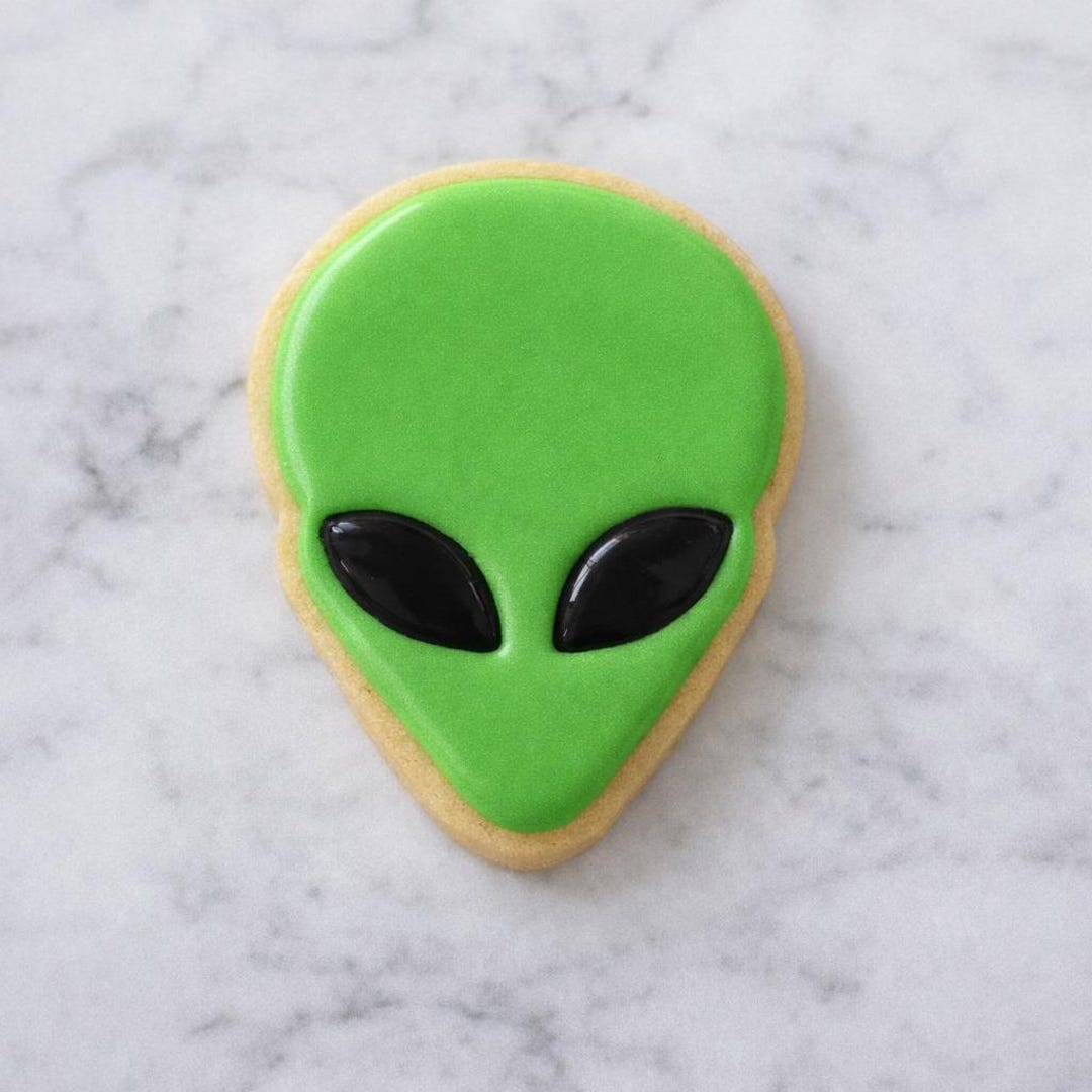 ALIEN Cookie Cutter, Fondant Cutter - Etsy