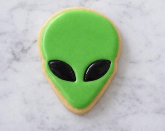 ALIEN Cookie Cutter, Fondant Cutter