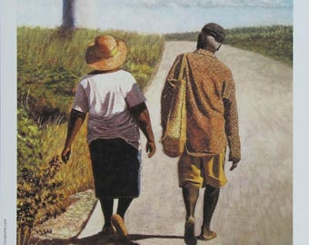 On the Road to Hatchet Bay -  Bahamian art print by Ritchie Eyma