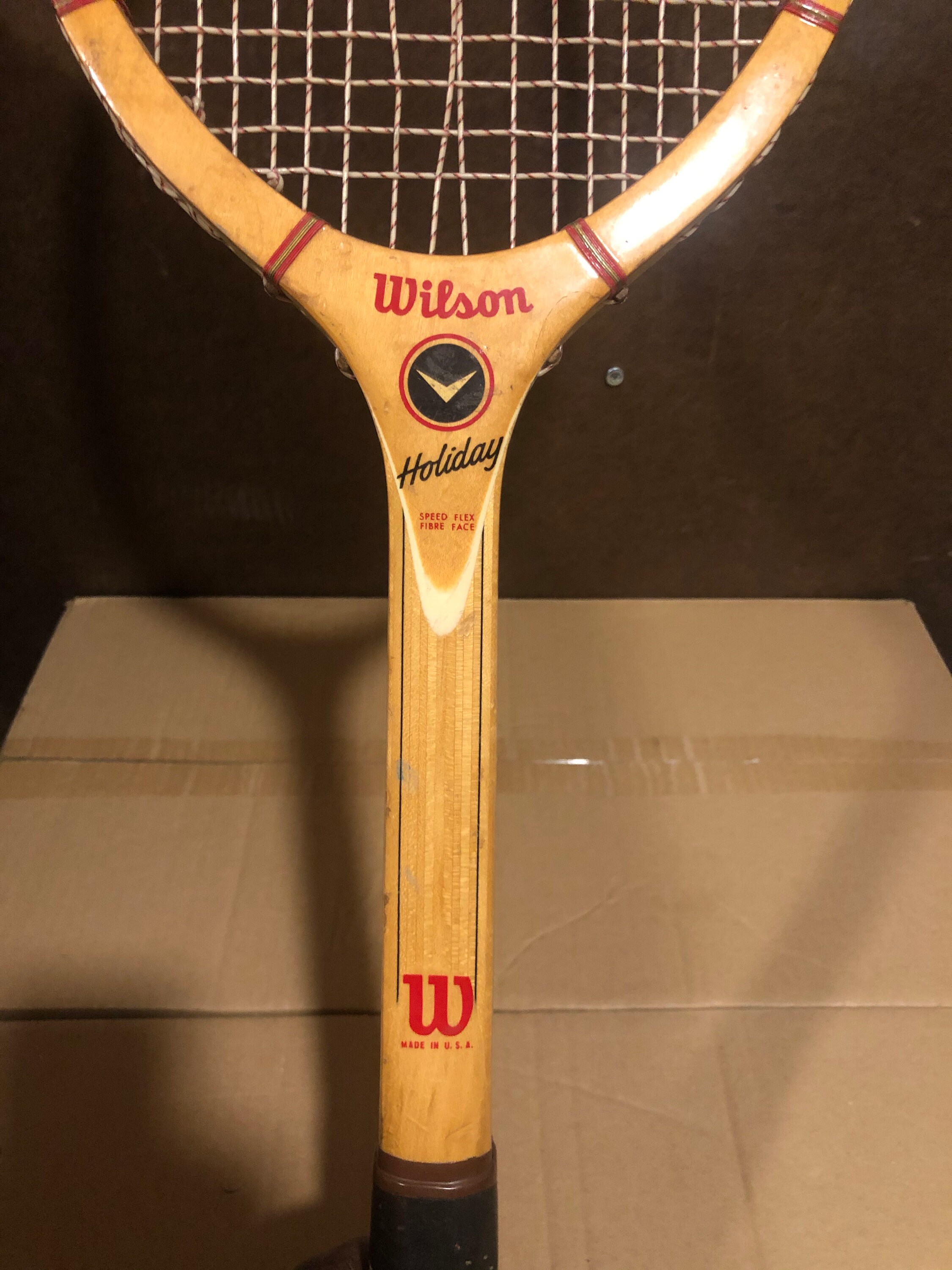 Vintage Wilson Wood Tennis Racket Holiday Model Extremely - Etsy