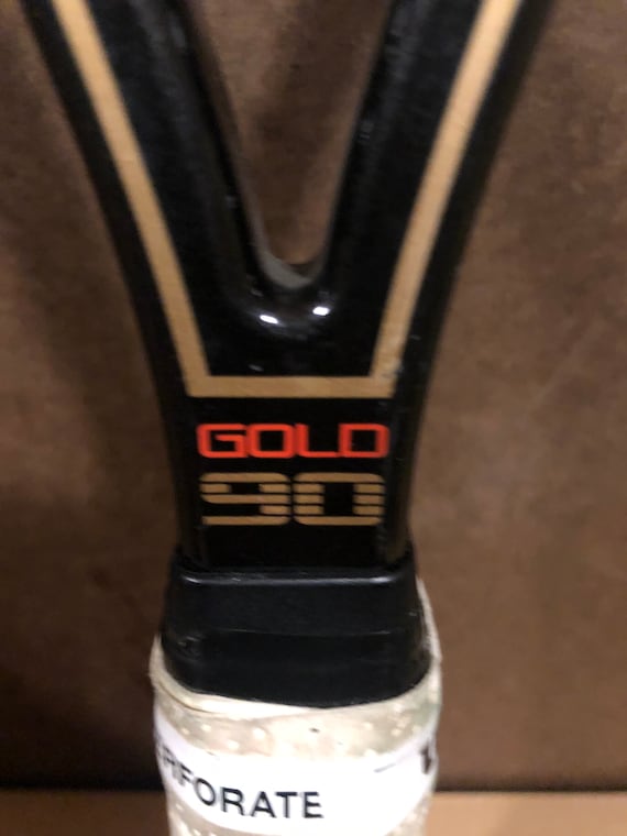Vintage Yamaha Gold Series 90 Ceramic Tennis Racket - Etsy