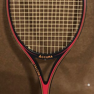 Vintage Accura Wood Tennis Racket & Cover - Made in Taiwan -  Purchased in Braunschweig, Germany