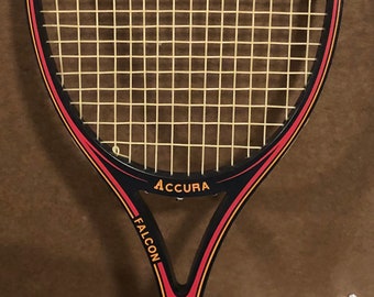 Vintage Accura Wood Tennis Racket & Cover - Made in Taiwan -  Purchased in Braunschweig, Germany