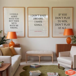 Lote de 3: póster de Harvey Specter, lámina de Harvey Specter, serie de televisión Suits, póster de Suits, póster imprimible, cita de Harvey Specter