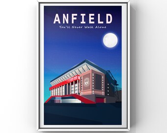 Anfield Poster Etsy Anfield Poster Etsy