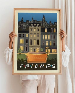 Friends Fountain New York Central Park, Friends TV Show Layout