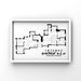 Friends TV Show Apartment Floor Plan Friends TV Show Layout Wall Decor ...