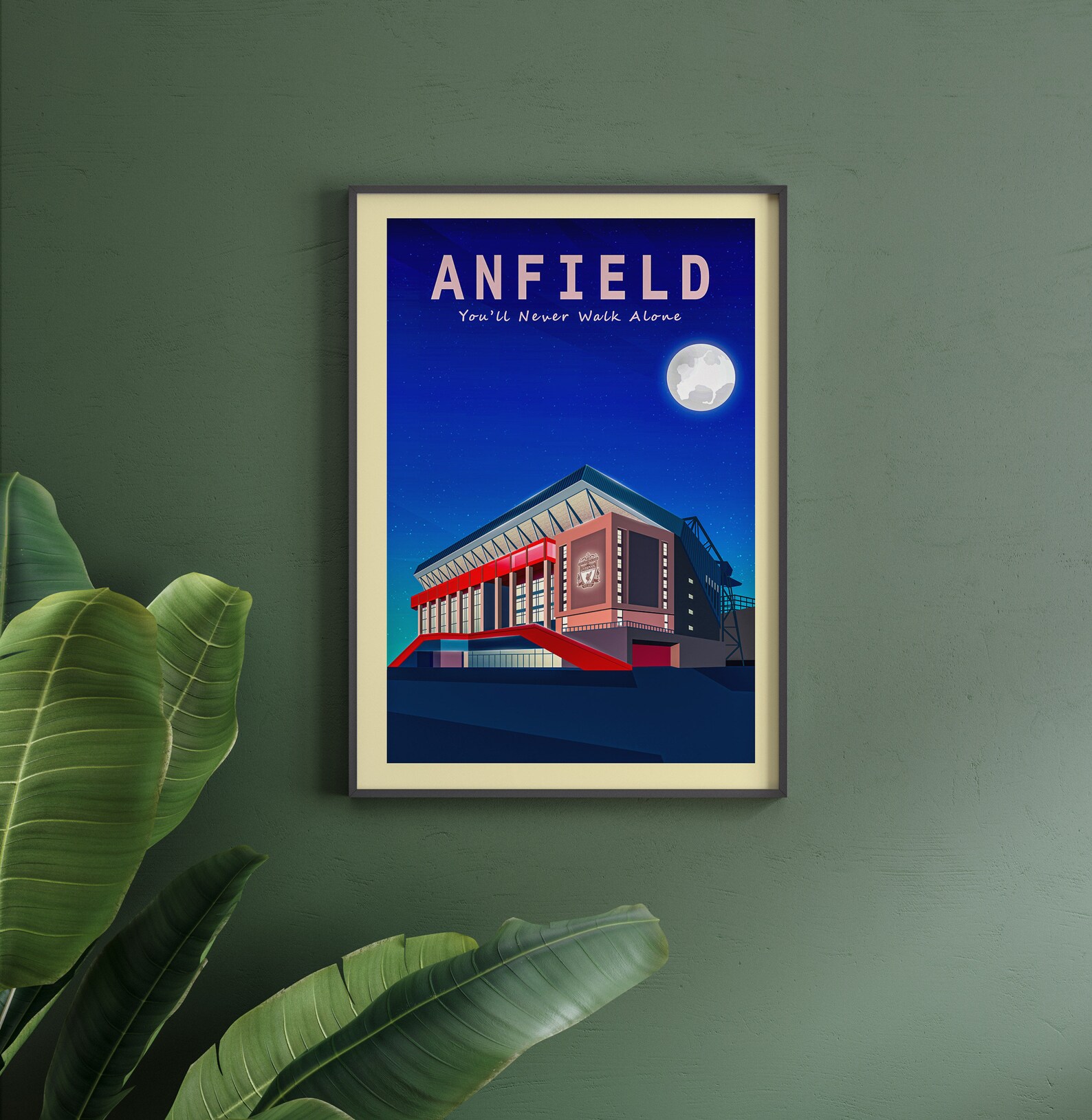 Anfield Liverpool Stadium Poster Liverpool Poster This is Etsy