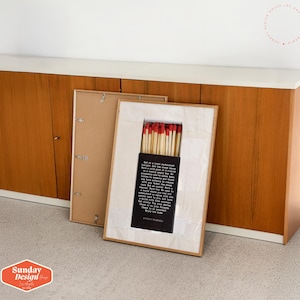 Eat at Local Anthony Bourdain Matchbox Quote Print, Kitchen Quotes Wall Artwork, Bourdain Poster image 9