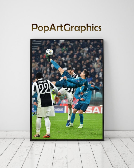 Cristiano Ronaldo poster, design, illustarted art poster, Ronaldo ,Real  madrid