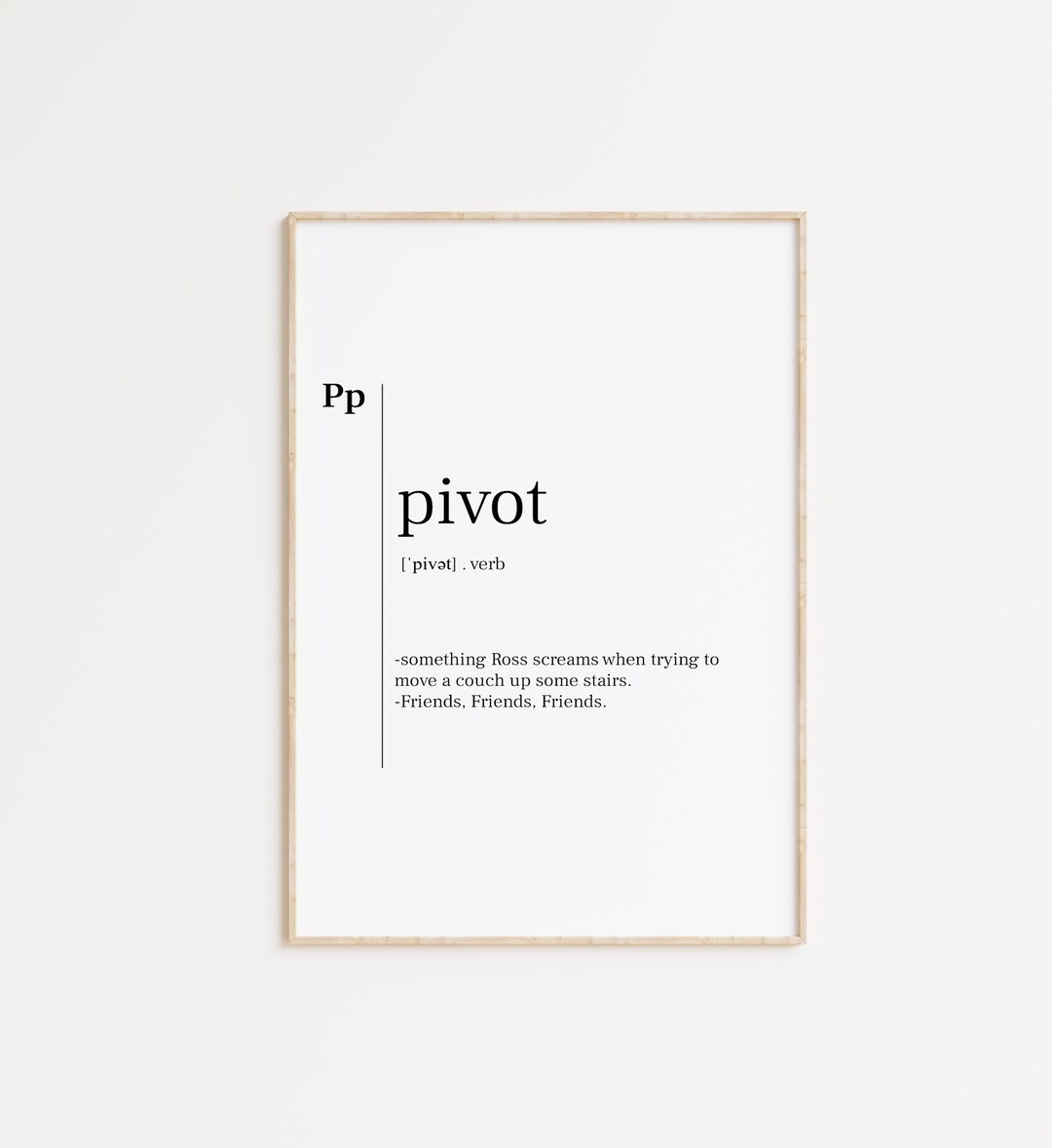 Pivot, Pivot Print, Pivot Poster, Pivot Definition, Definition Print