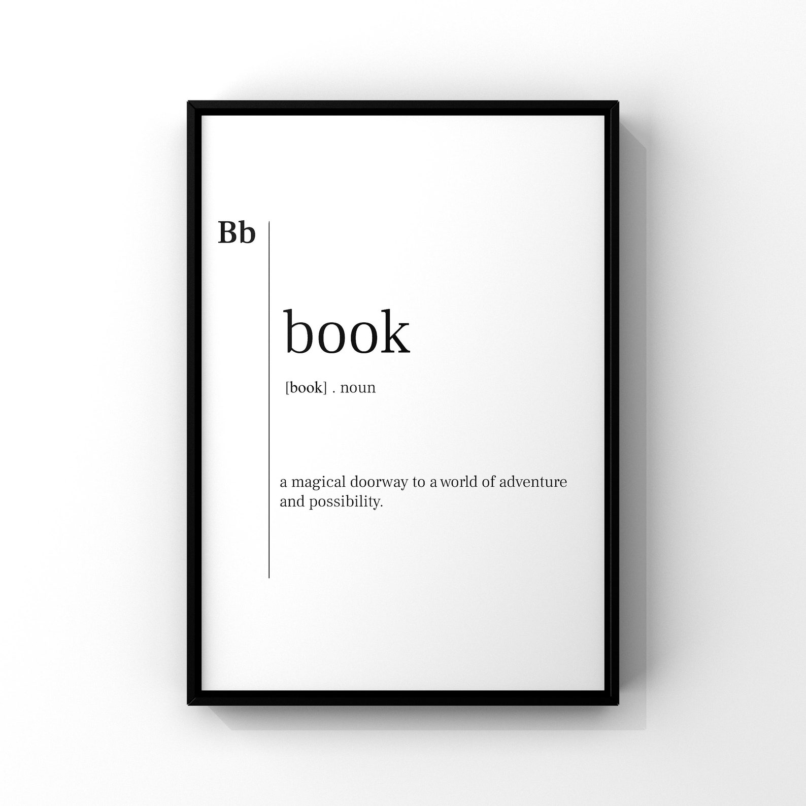Bookbook Printbook Posterbook Definition Printbook Etsy