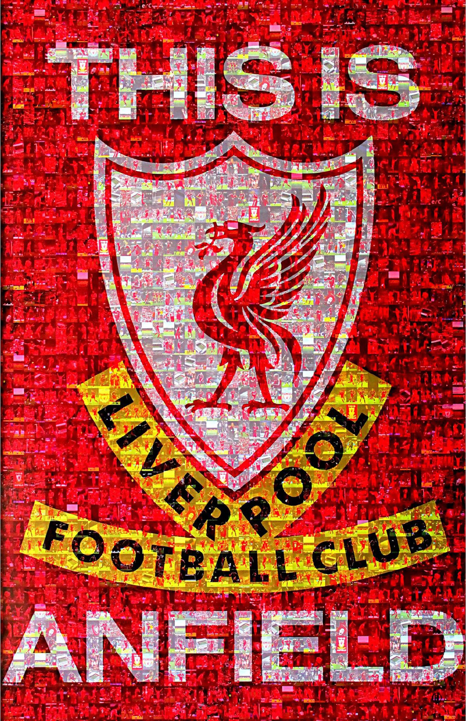 Liverpool FC poster This is Anfield poster illustrated art | Etsy