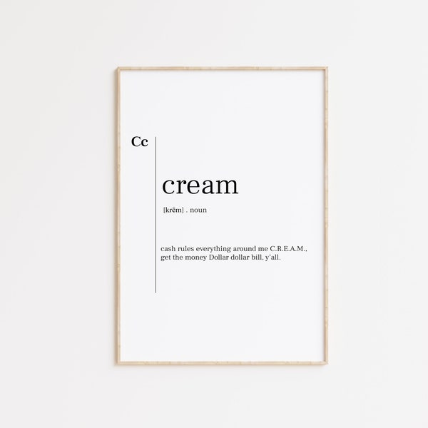 Cream Wall Art Etsy