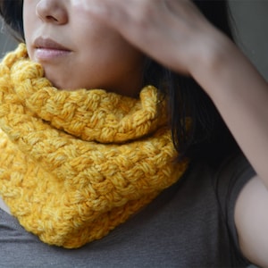 Fields of Gogh - easy pattern for an Infinity scarf | cowl pattern | PDF download