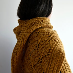 In the Rye Scarf knitting pattern chart PDF download image 4