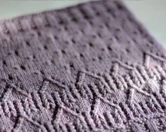 Snowy Village -  easy cowl pattern | winter accessory | best knits for fall | quick & simple pattern | PDF download
