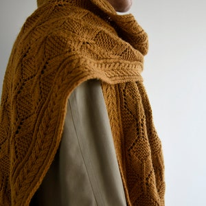 In the Rye Scarf knitting pattern chart PDF download image 6