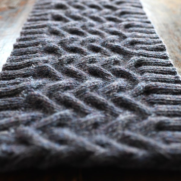 A Thousand Plateaus- easy cowl pattern for an Infinity scarf | gorgeous scarf pattern