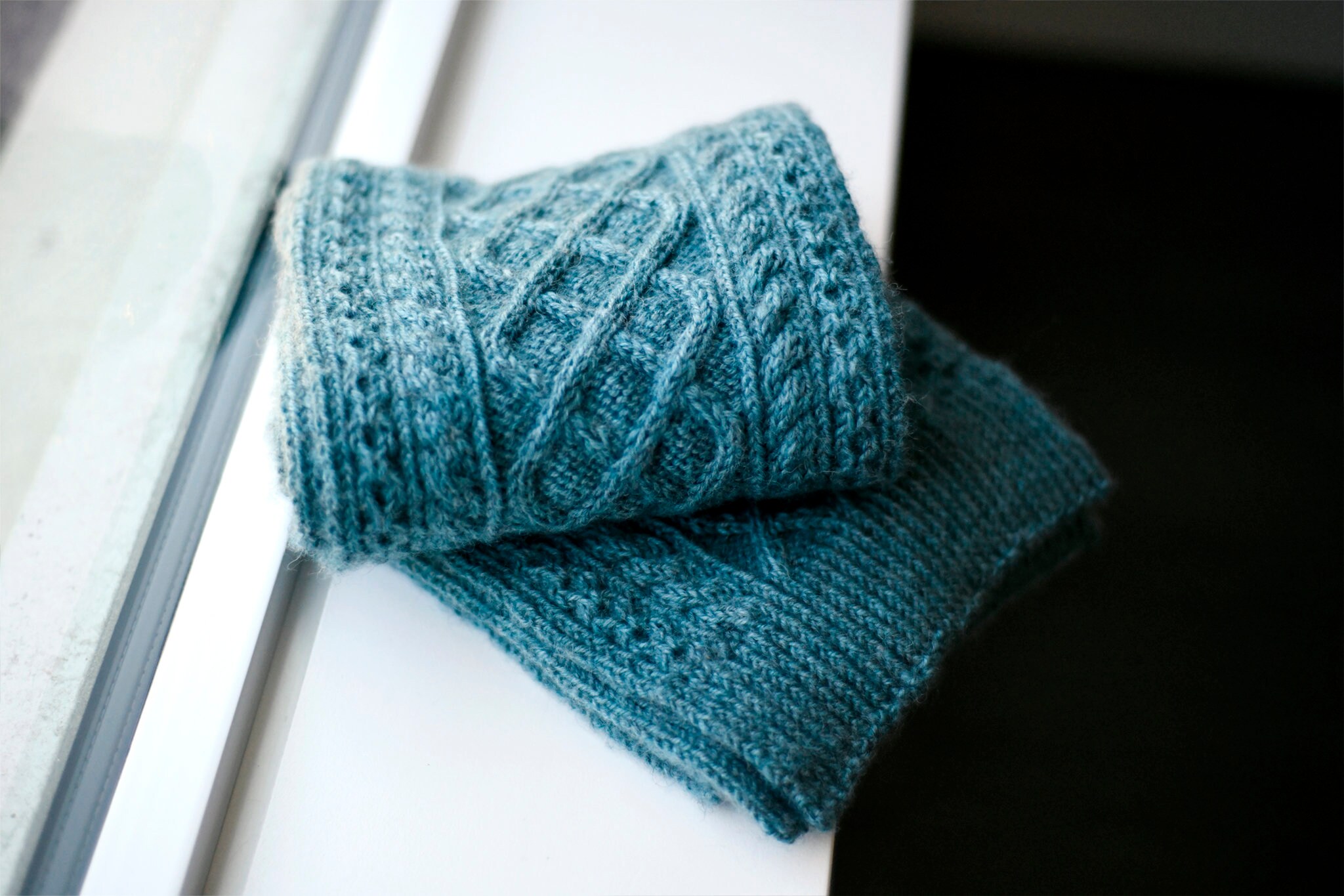 Classic Cables Scarf | Knitting Pattern With Charts | PDF Download - Etsy