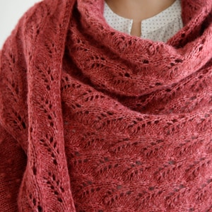 Blooming Days Shawl | knitting pattern | chart | PDF download