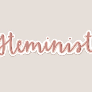 Pegatina Steminist