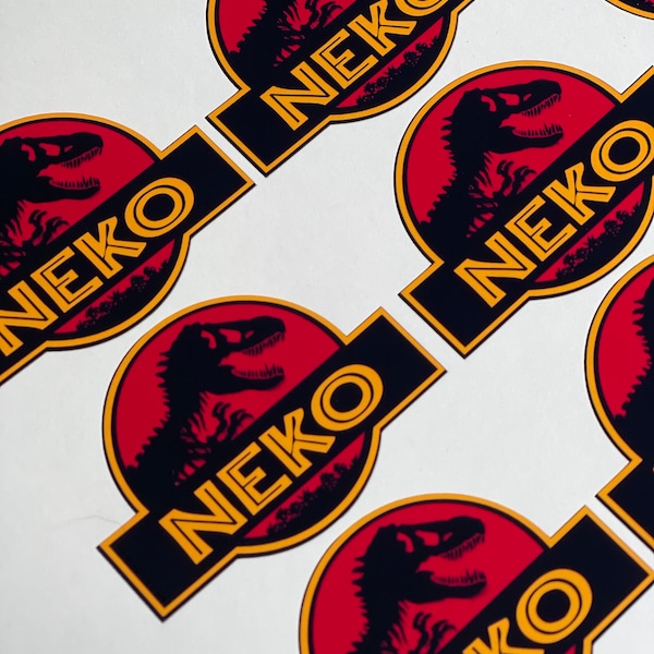 Jurassic World stickers set of 12/ Stickers set of Jurassic Park Themed/ Party Decoration