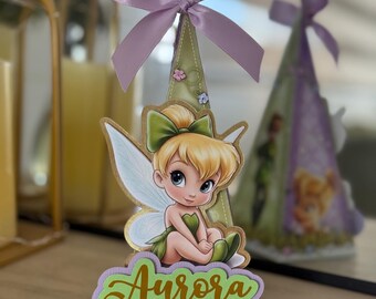 Tinkerbell Party Favor Pyramid Set of 6, Fairies party Favors