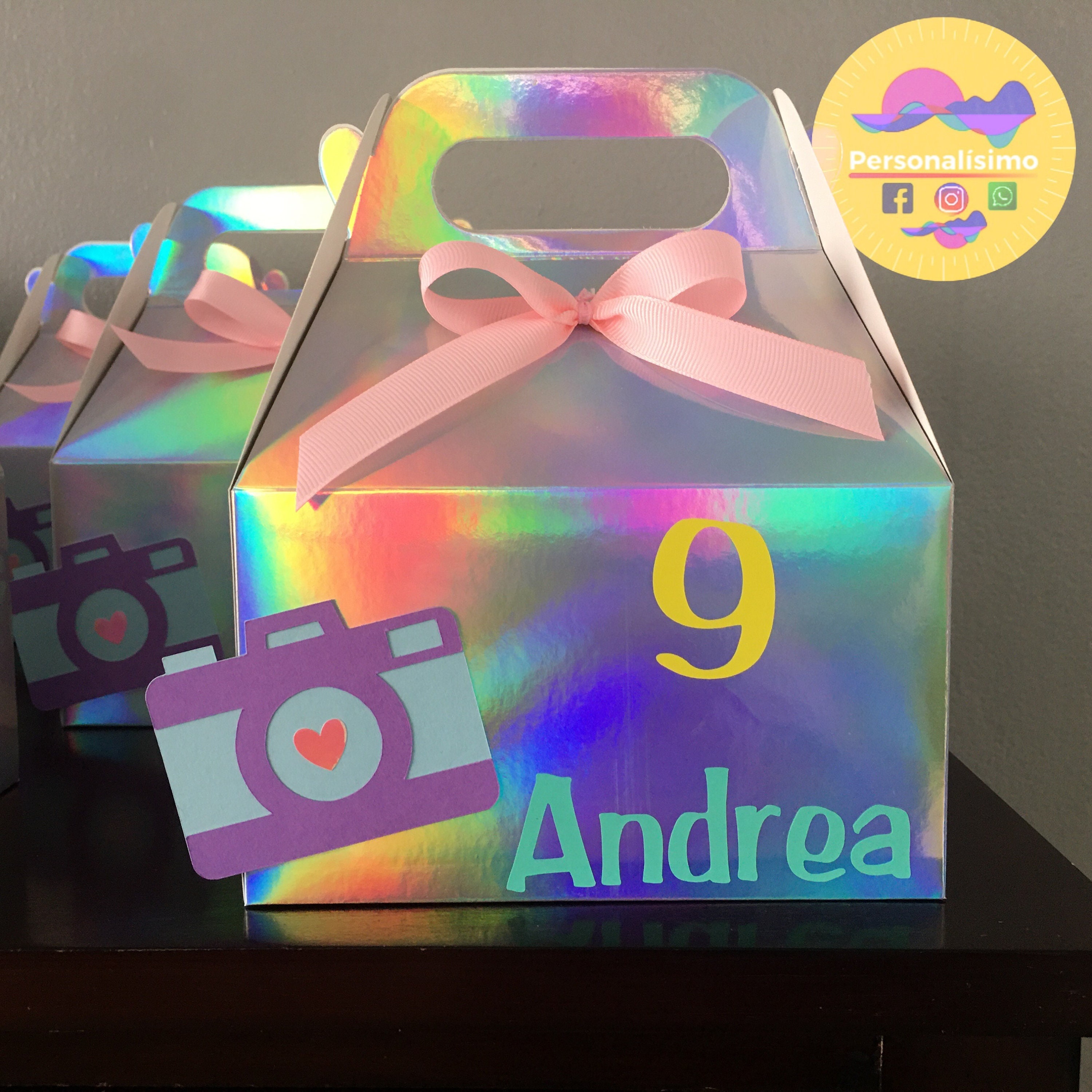 Set 12 Party Box Cámara listo/ Etsy