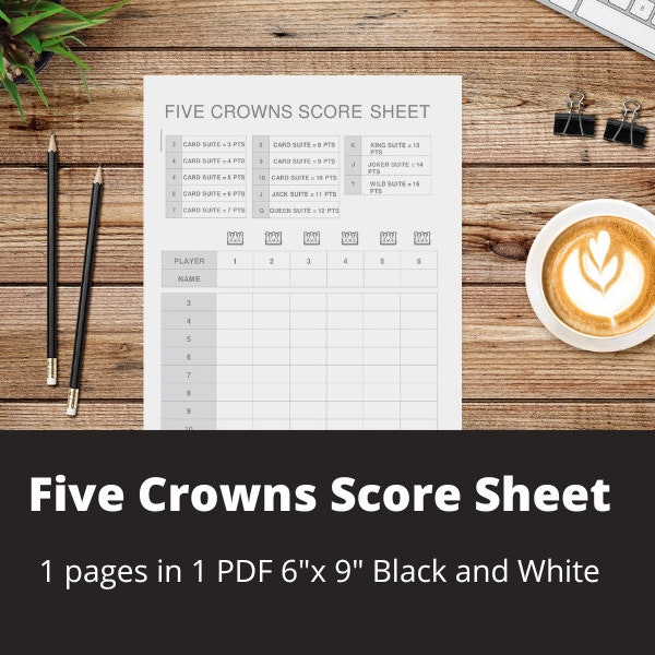 Printable Score Sheet for Five - Il 600x600.5149427152 Tugm 